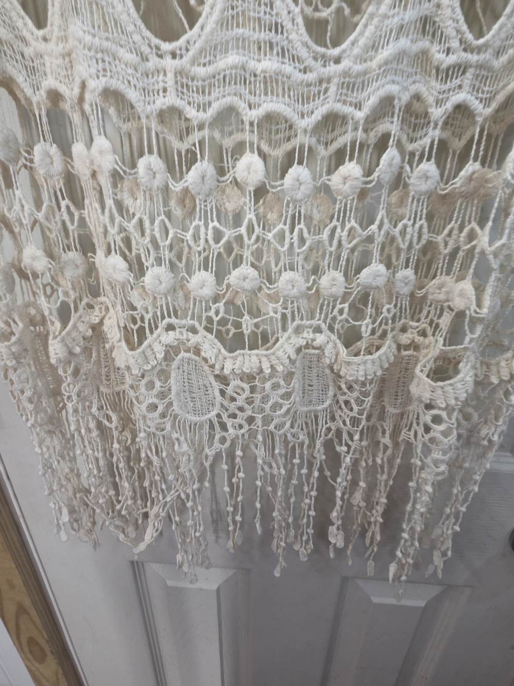 Boho Crochet Fringe Festival knit top #0184 - Picture 8 of 8